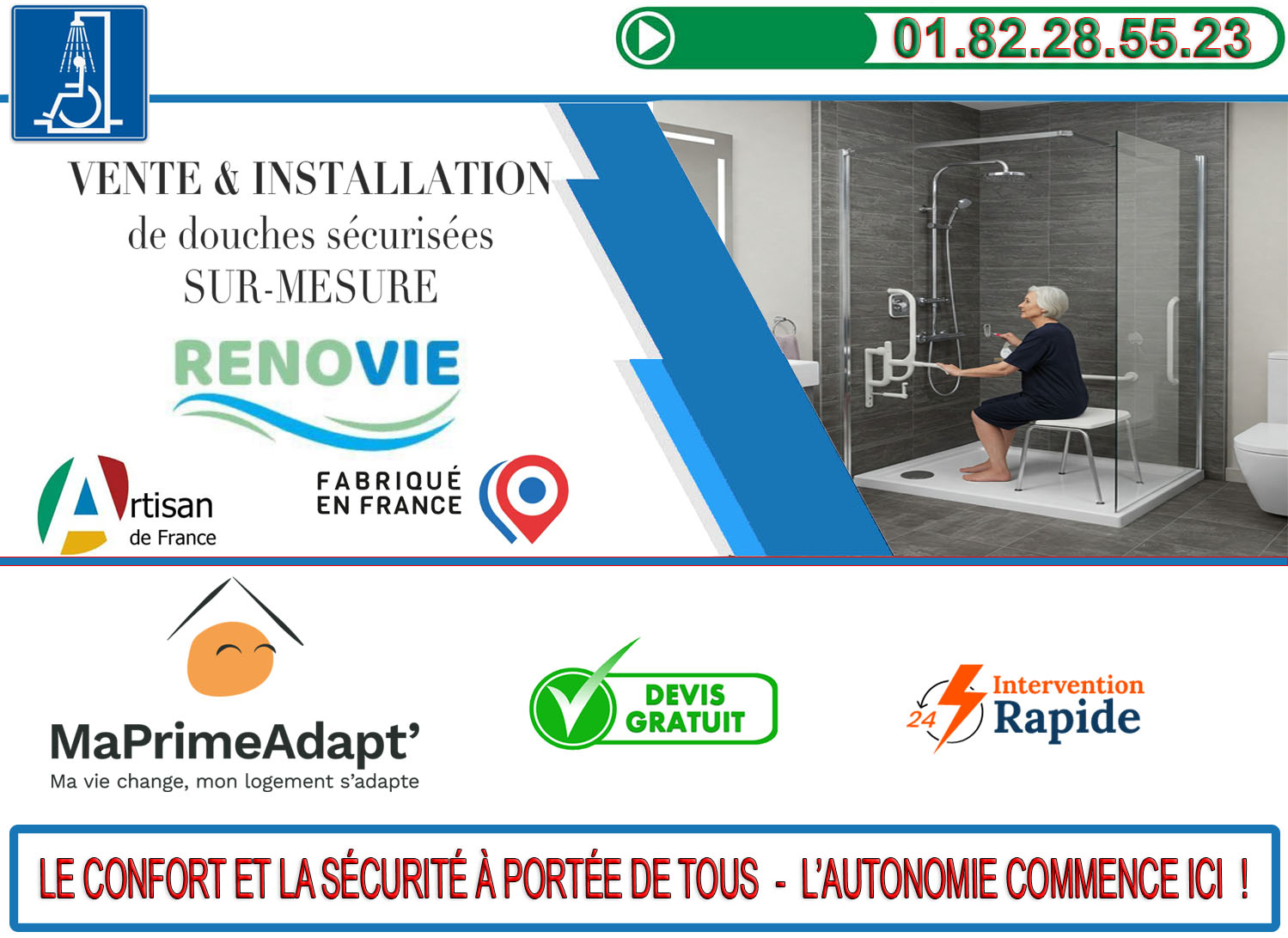 Ma Prime Adapt salle de bain Meru 60110